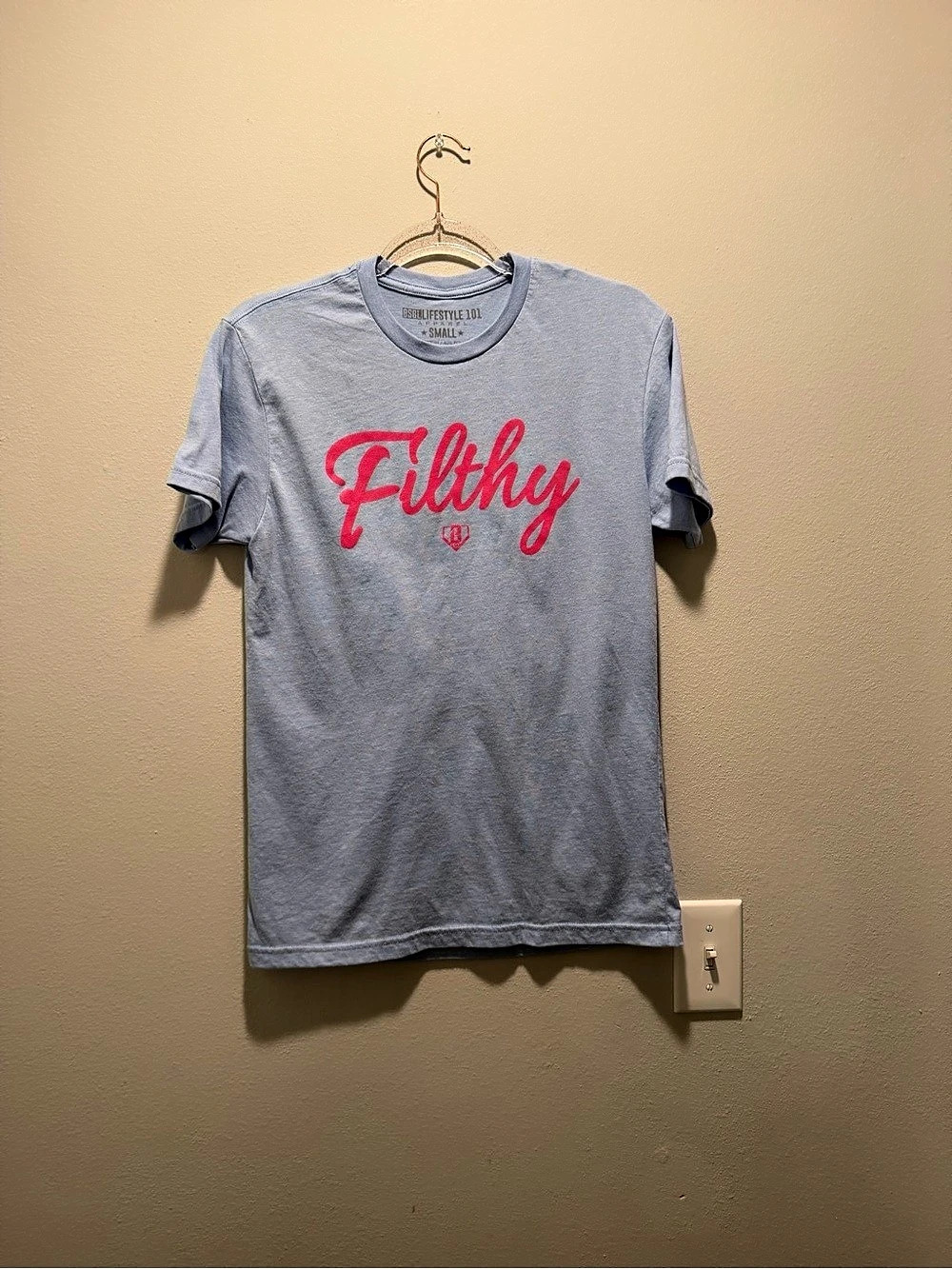 BSBLLIFESTYLE 101 Graphic Short Sleeve Tee Small Blue